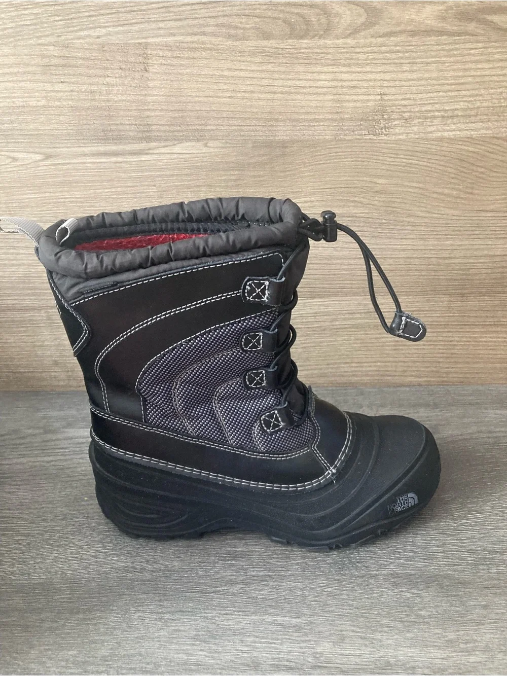 The North Face Snow Boots Thermal Felt Lined Size 5 Youth